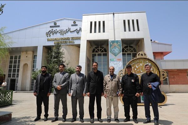 ببینید/ بازدید مجتبی شصتی کریمی مدیرکل امور کنسولی وزارت
امور خارجه جمهوری اسلامی ایران با همراهی رایزن اقتصادی کنسولگری
ایران در اربیل اقلیم کردستان عراق از نحوه ارائه خدمات و تردد زائران
اربعین حسینی از این پایانه مرزی