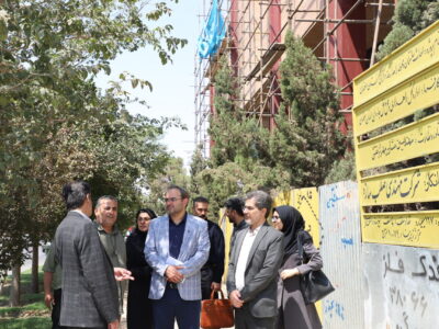 ببینید | بازدید مشاور ریاست و مدیرکل دفتر مرکزی حراست سازمان
راهداری و حمل‌ونقل جاده‌ای از پروژه راهدارخانه مرکزی استان
اصفهان