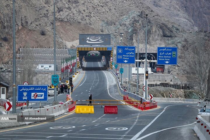 جاده چالوس و آزادراه تهران ــ شمال یک طرفه شد