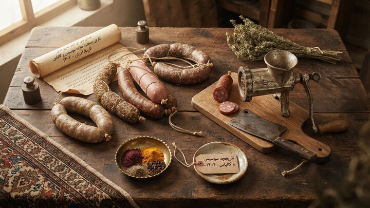 لیست برندهای معتبر سوسیس و کالباس ایران به ترتیب تاریخ تأسیس