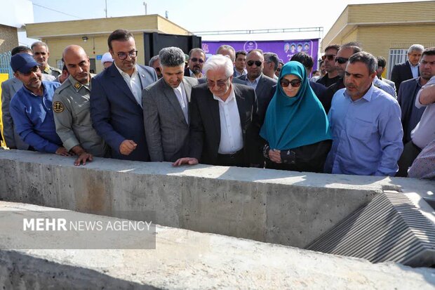انصاری: تصفیه‌خانه فاضلاب شیروان گامی مؤثر در بازچرخانی آب است